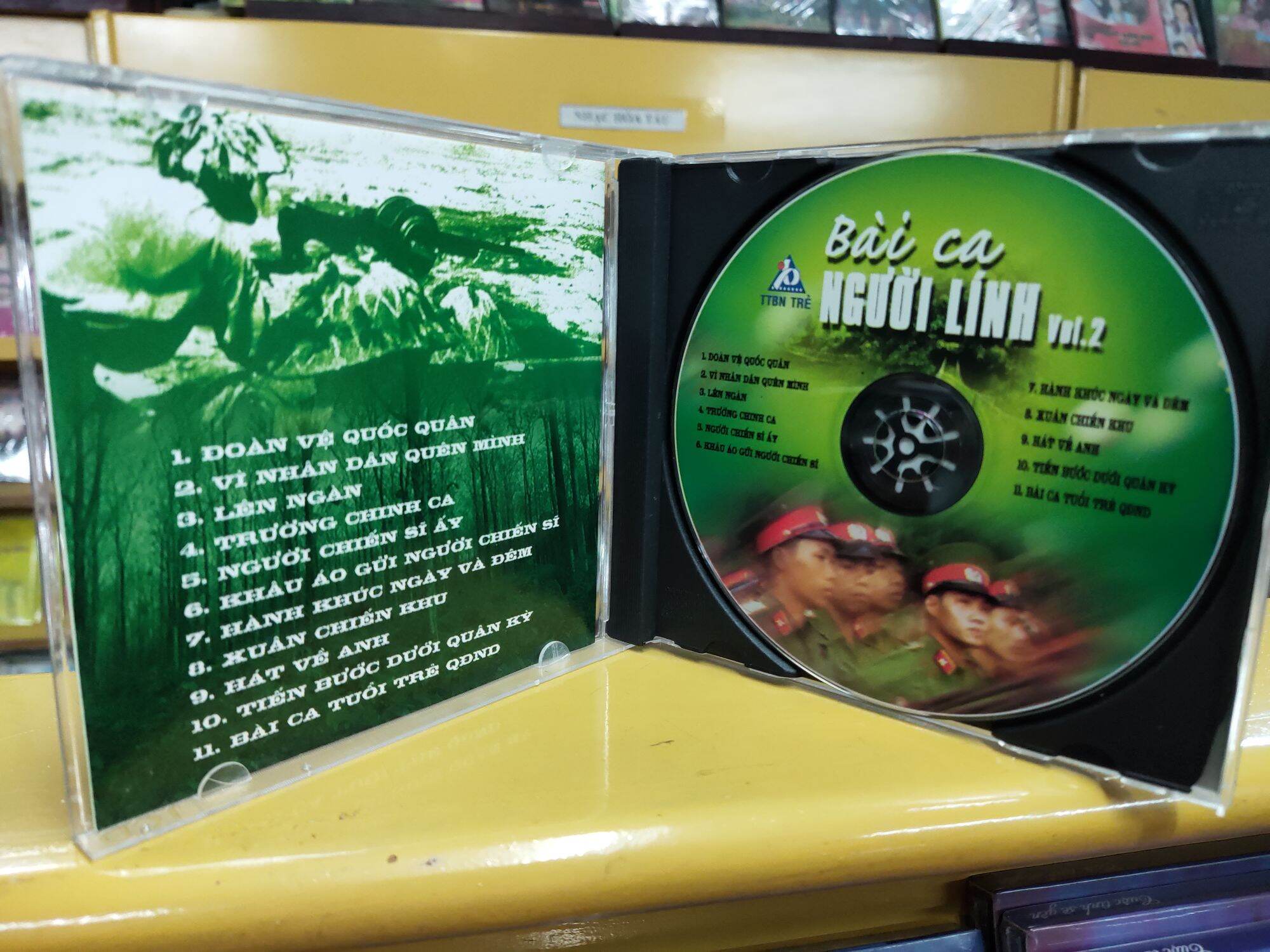 Đĩa CD - Bài ca người lính vol.2