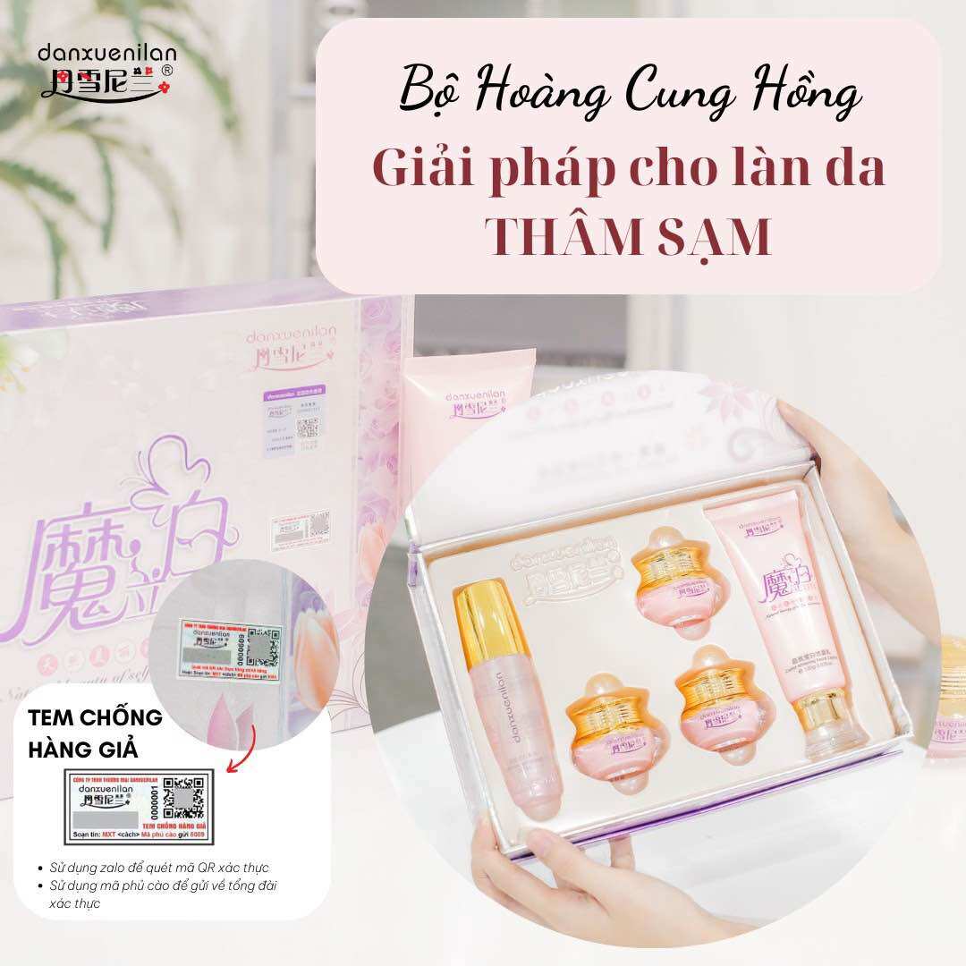 mỹ phẩm hoàng cung hồng