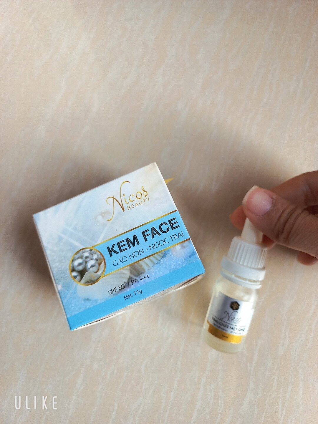 Combo 5 kem gao + 5 serum