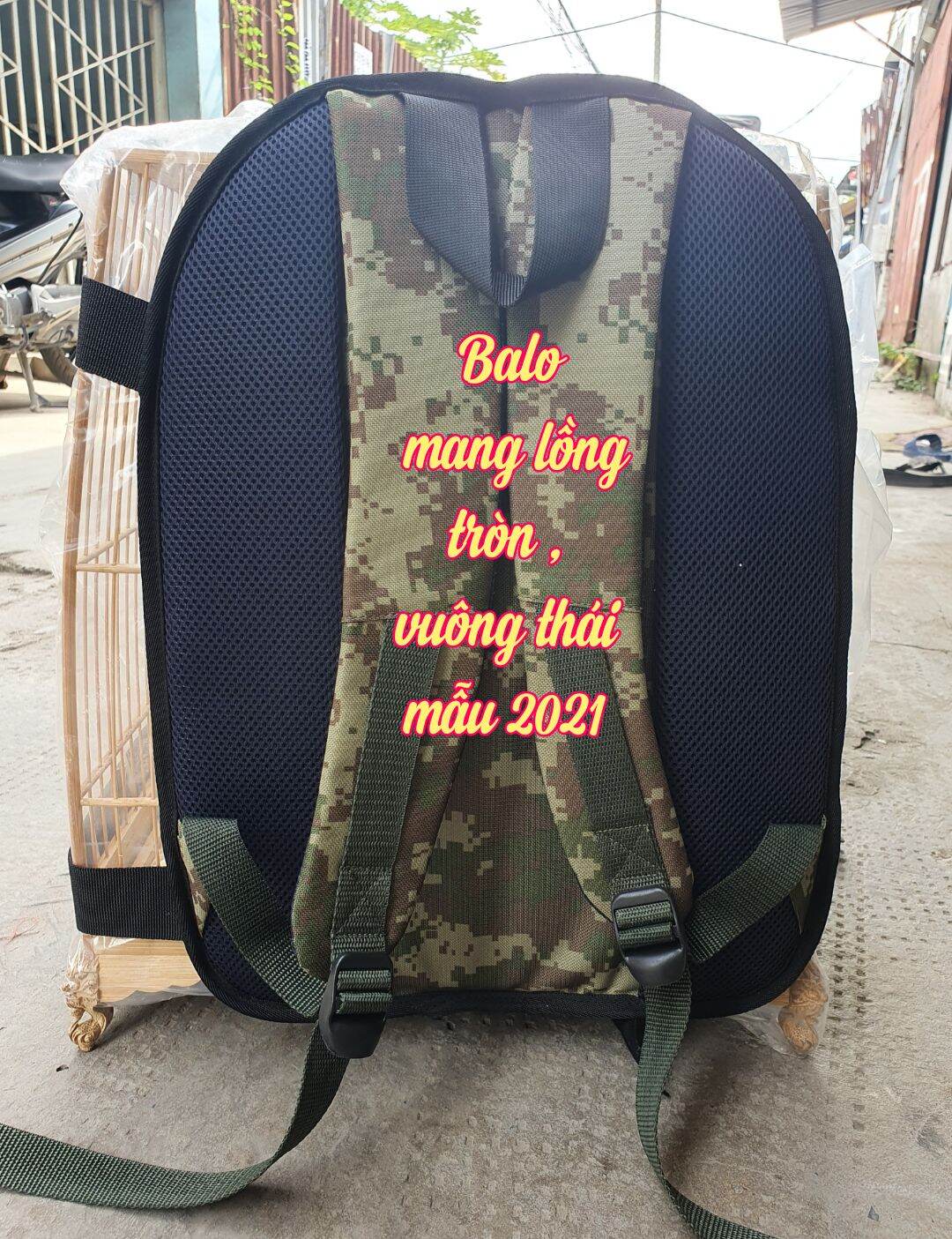 BALÔ MANG LỒNG CHIM CẢNH ( mẫu mới )