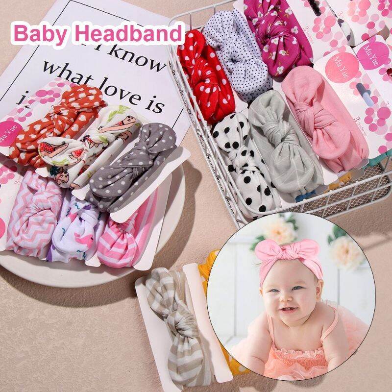 Set 3 tuban/băng đô xinh xắn cho bé