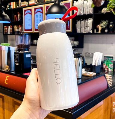 Cốc Giữ Nhiệt 2023c Cốc Nước Inox Đơn Giản Học Sinh Phong Cách Harajuku Ins Cho Nam Thịnh Hành Tươi Mới