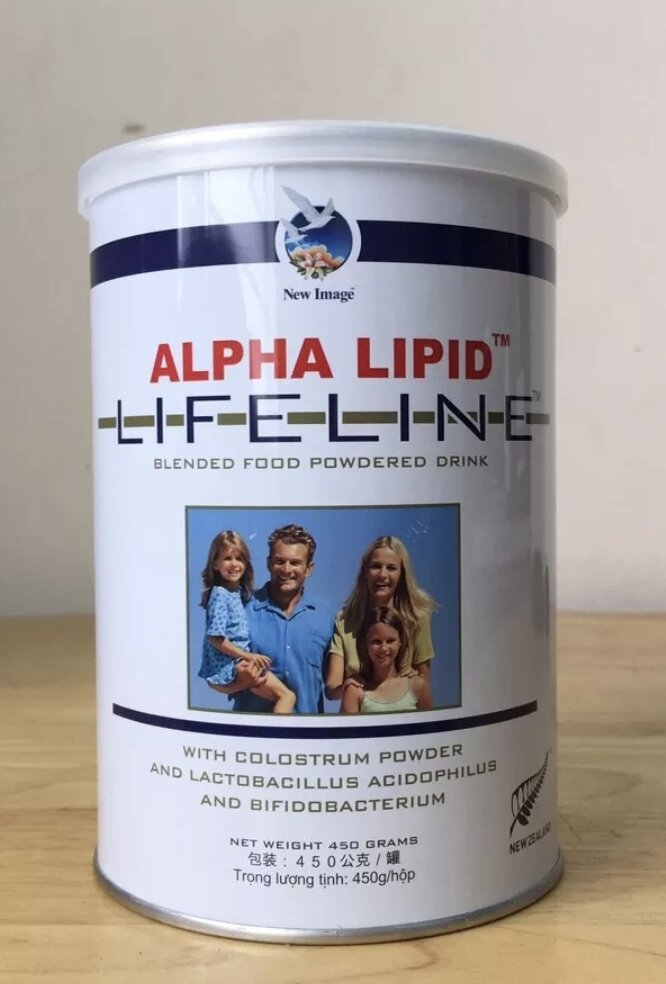 Sữa non Alpha Lipid Life Line 450 gram