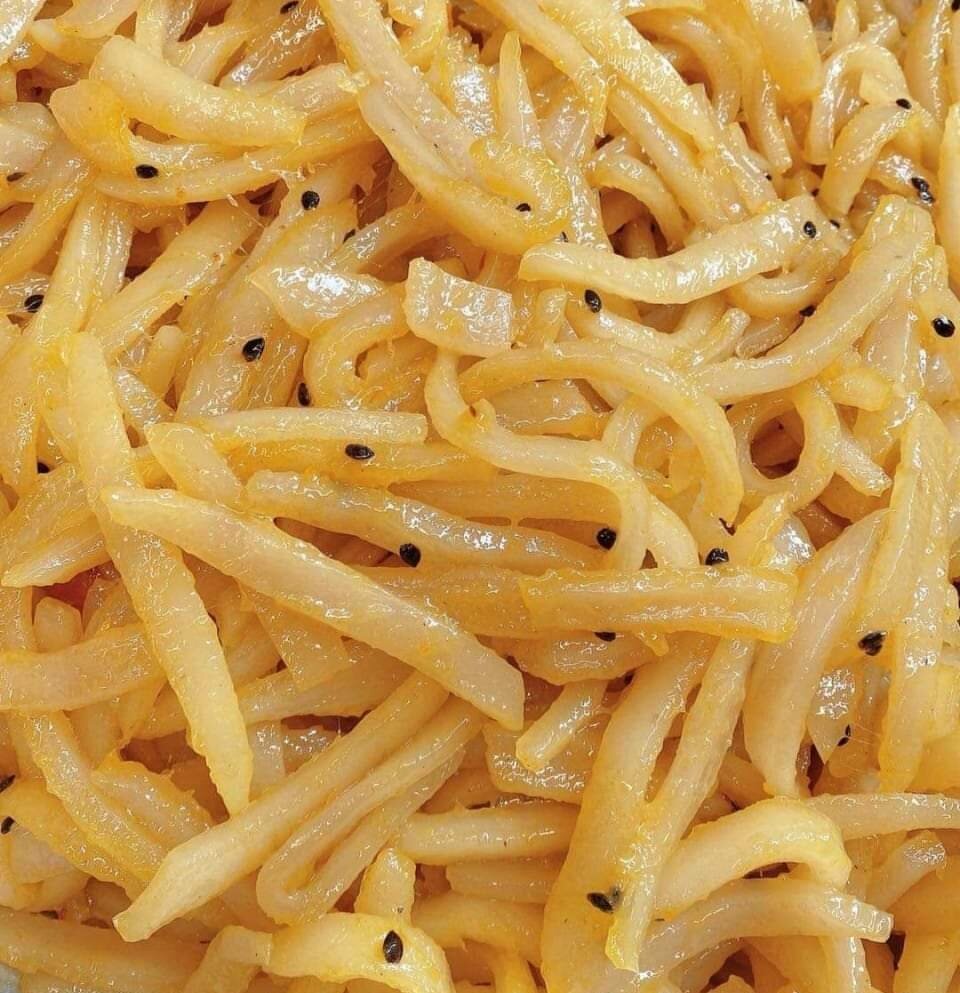 1kg Mứt Dừa Non Vị chanh Dây Thơm Ngon