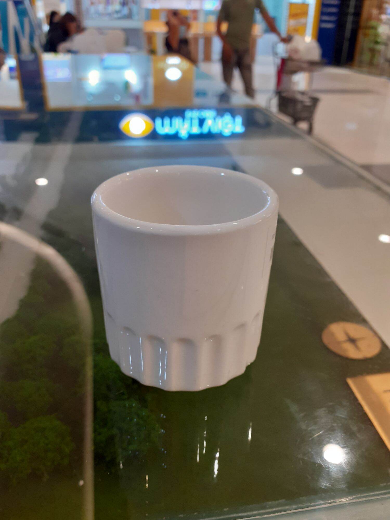 Set 6 Tách trà sứ 6.6 x 7 - Trắng