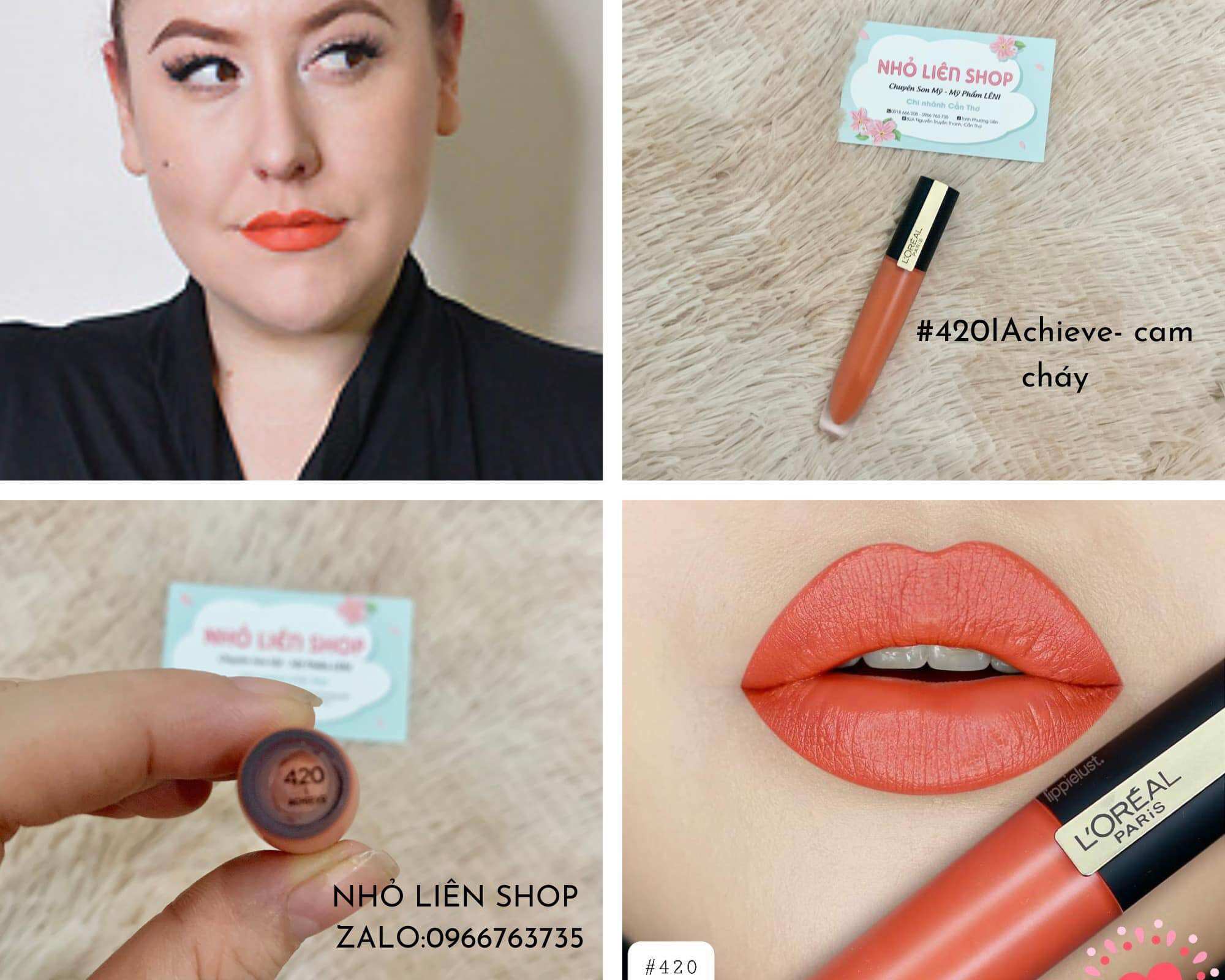 LOREAL ROUGE SIGNATURE MATTE LIPSTICK TINT