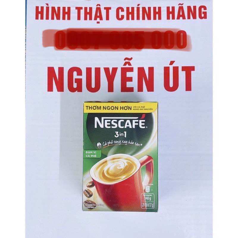 Nescafe cafe rang xay hộp 20 gói x 17g