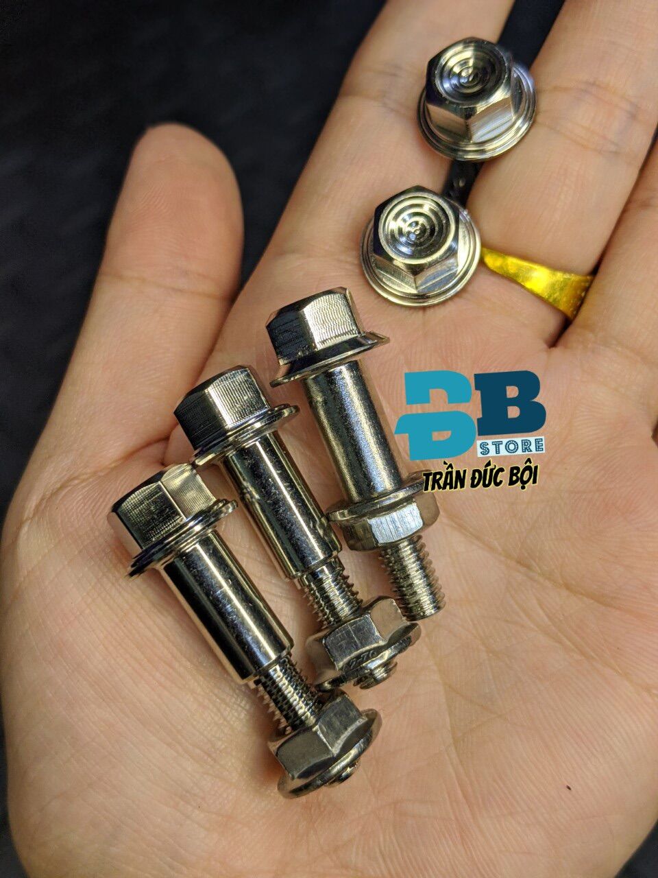 [HCM]ốc tay thắng salaya chuẩn inox 304 dành dream Future Wave 125i......
