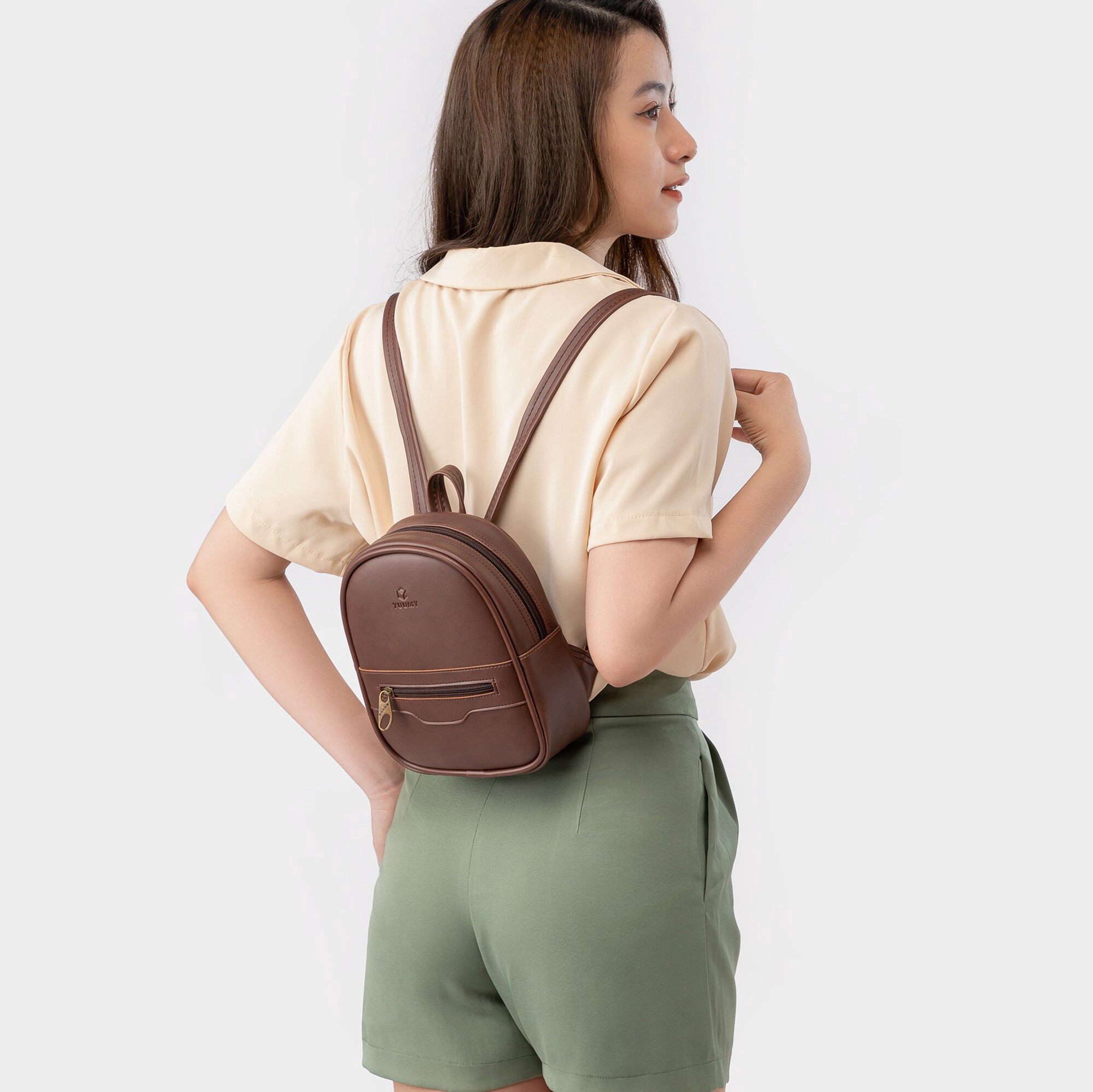 BALO NỮ MINI DA MỀM MELLOW YBA44 - YUUMY