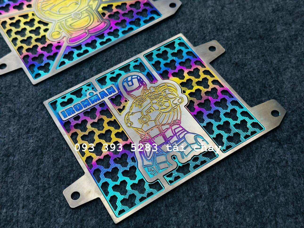 [ 1 CÁI ] CHE KÉT NƯỚC TITAN CHO VARIO / AB ( KÈM ỐC ẮC )