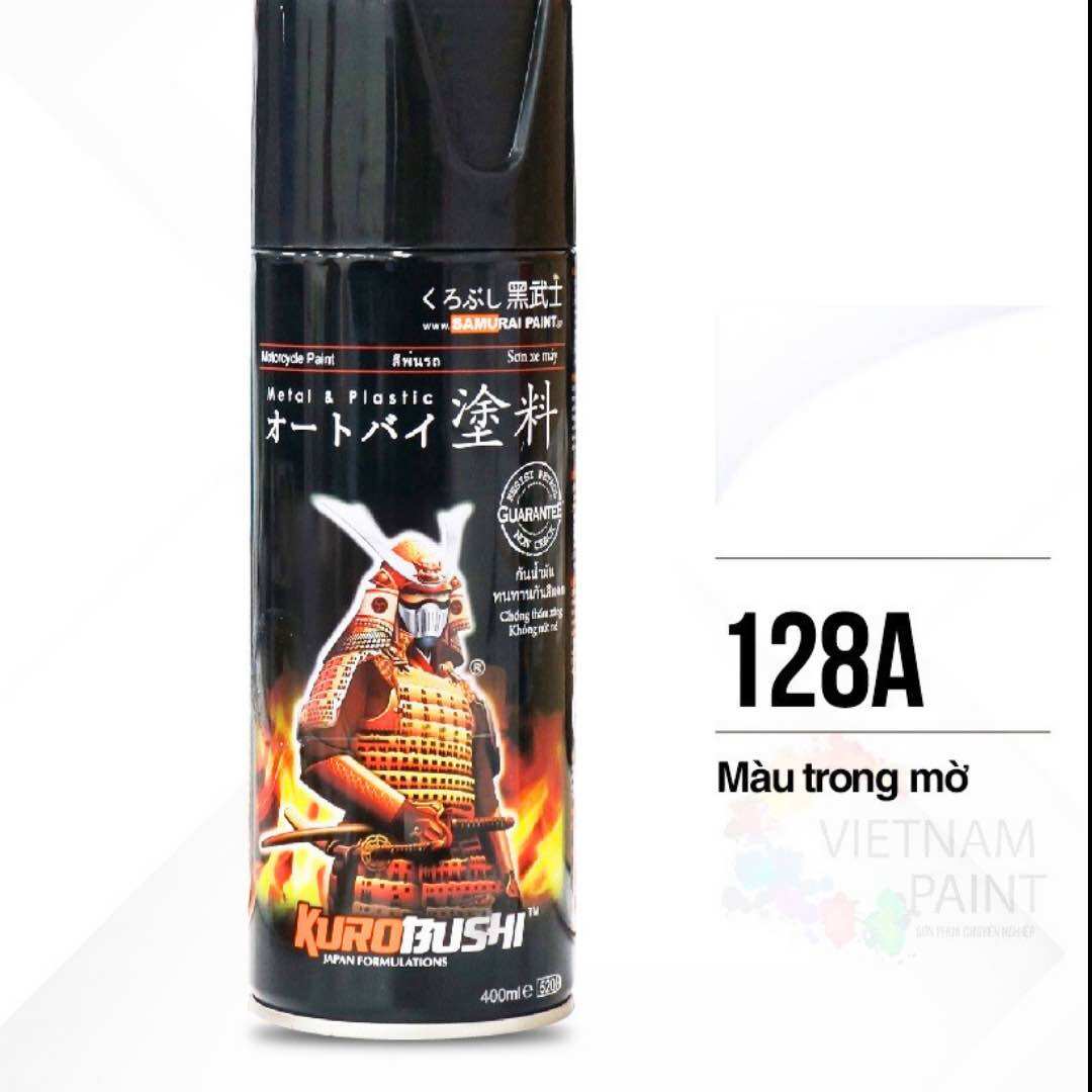 Sơn samurai phủ mờ 128a - lớp phủ màu nhám - g74