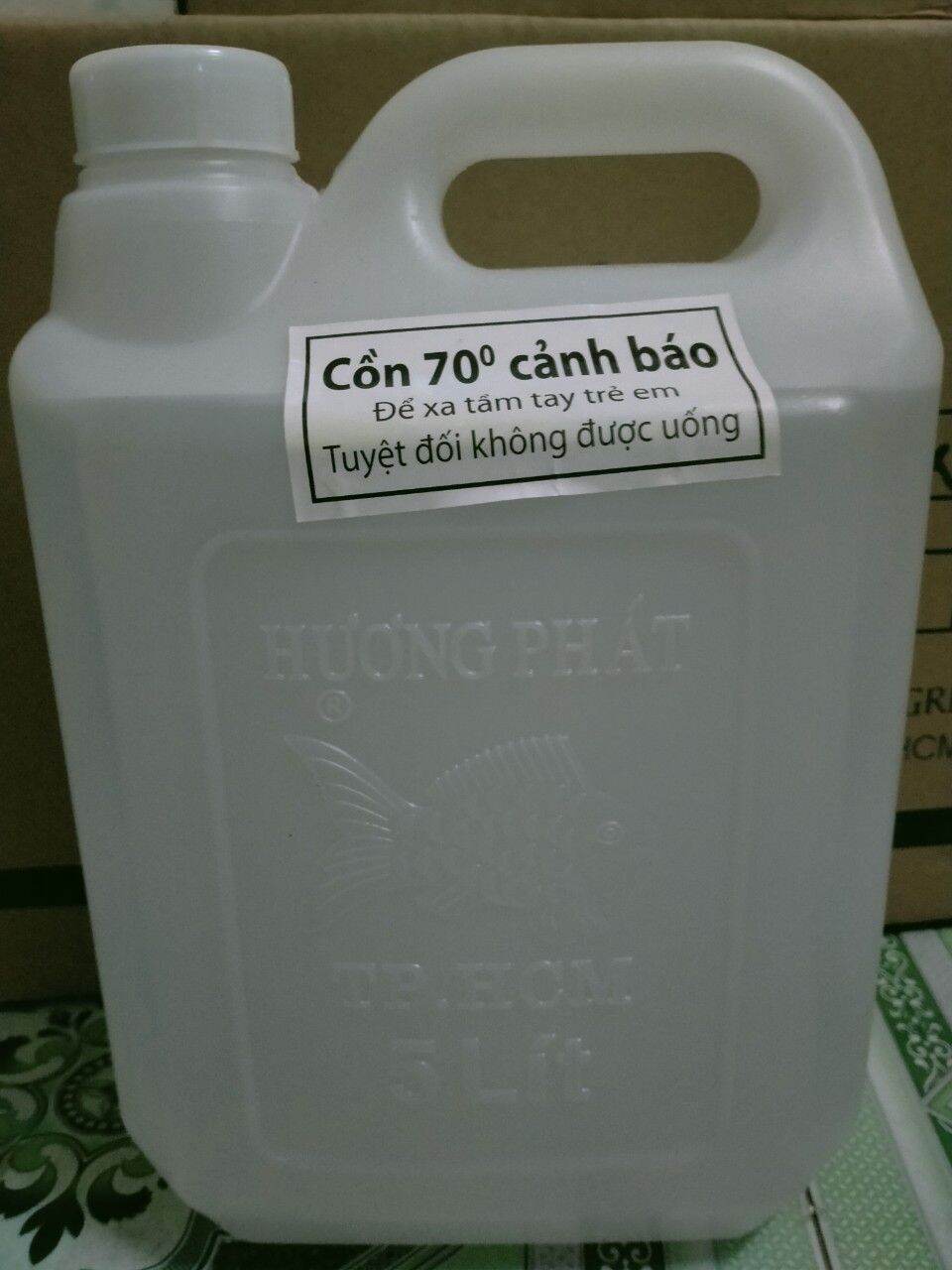 Cồn 70° can 5 lít