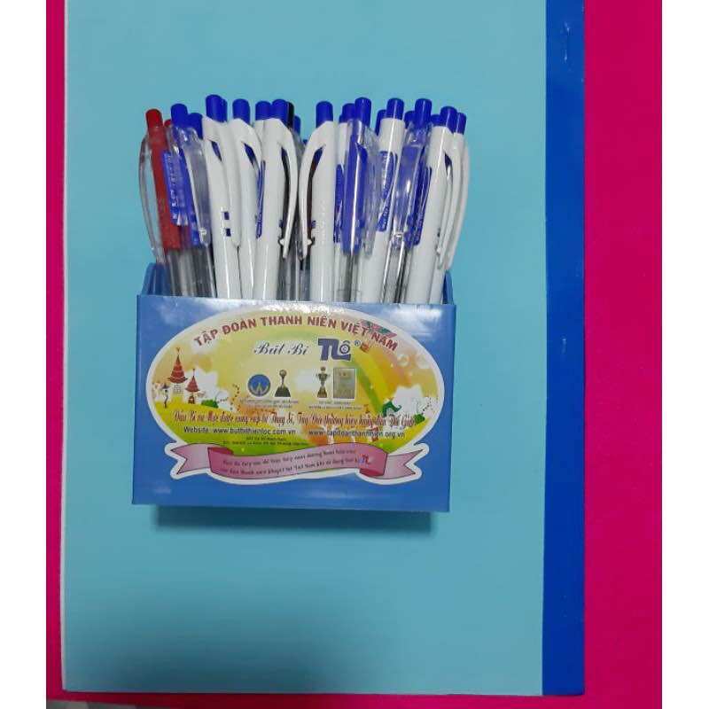 🎁Hộp 50 Cây Bút Bi, Viết Cực Êm Tay (Bi 79)