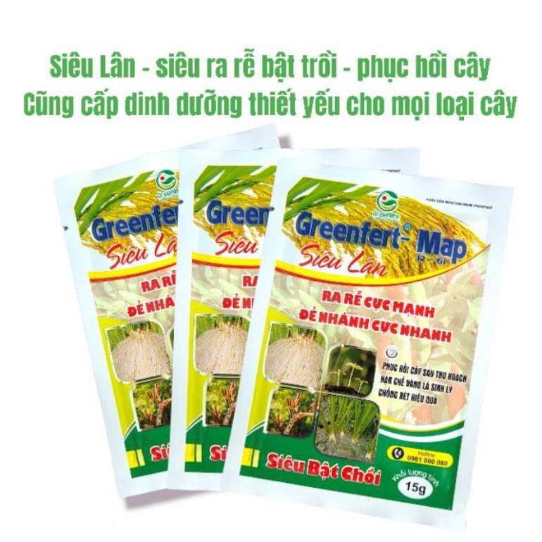 Gói Kích rễ Map 15gr. Ra rễ cực mạnh - phục hồi cây nhanh sau trồng.