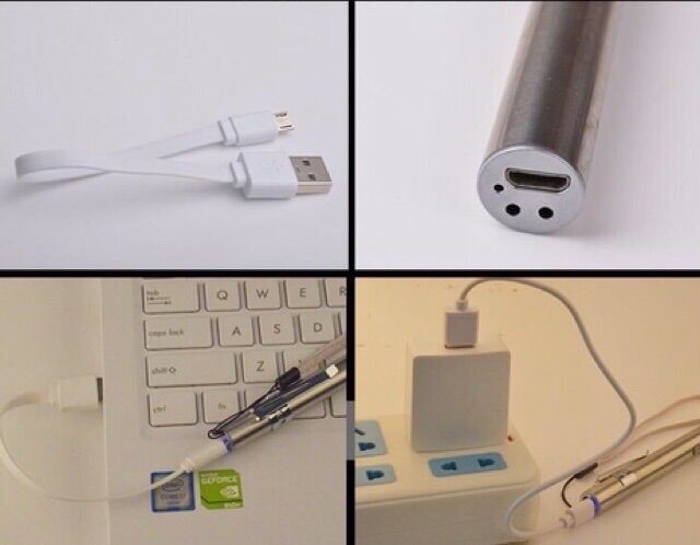 Đèn Pin Sạc USB Siêu Sáng