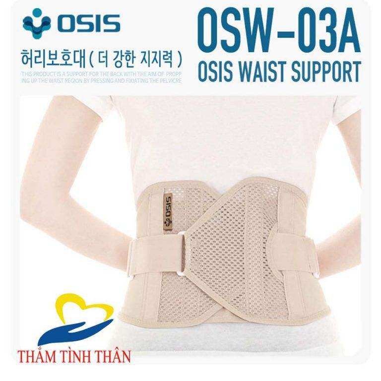 Đai Lưng Hỗ Trợ Cột Sống Osis Osw 03A