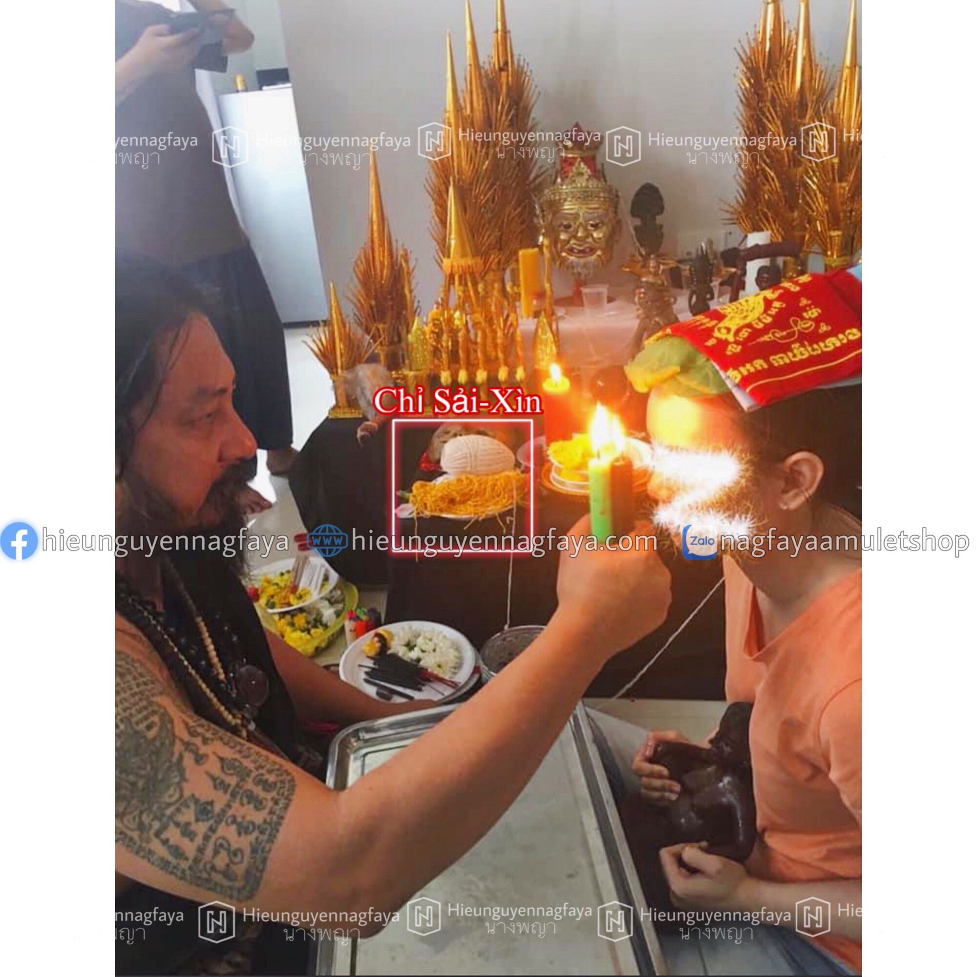 [[HÀNG THẬT]] Vòng Đeo Tay Chỉ Ngũ Sắc Thái Lan [hieunguyennagfaya]