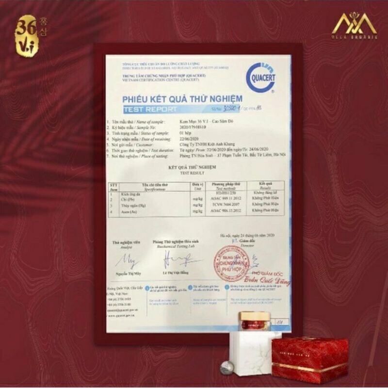 [HCM]CAO MỤN SÂM ĐỎ 36 VỊ MEE ORGANICS