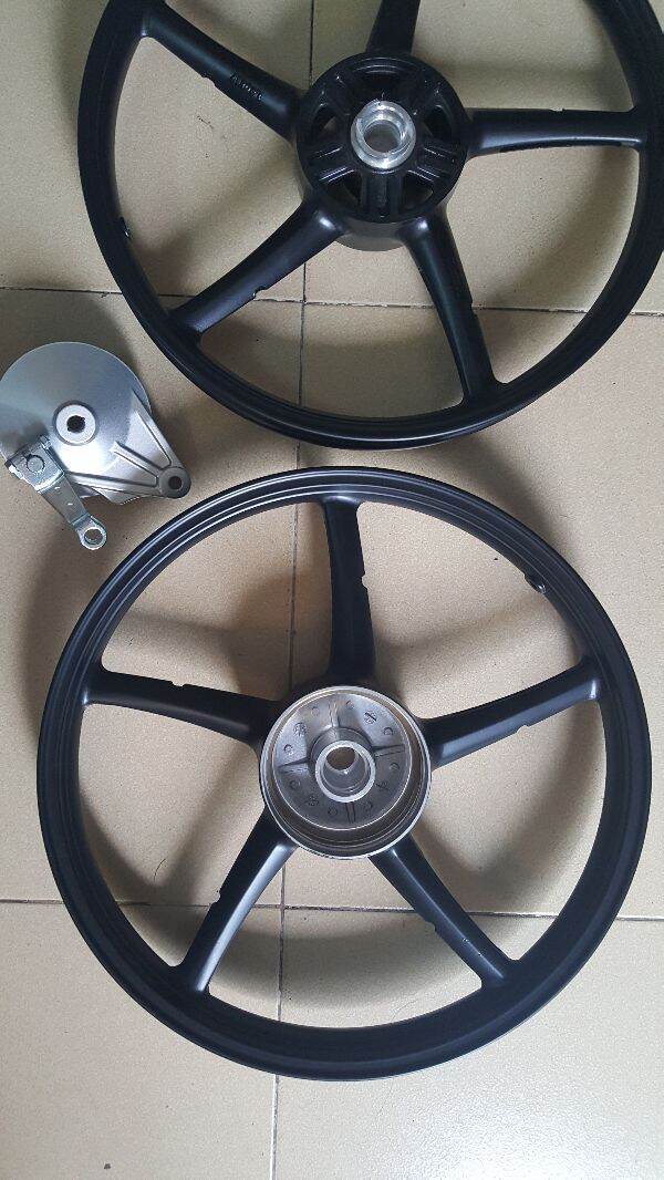 Bánh mâm 5 cây xmode dành cho các dòng honda wave 1 thắng đĩa trước thắng đùm sau lắp như zin #0015