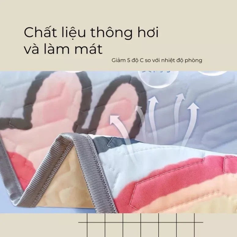 Chiếu Điều Hòa 5D Tặng Kèm Gối Cho Bé