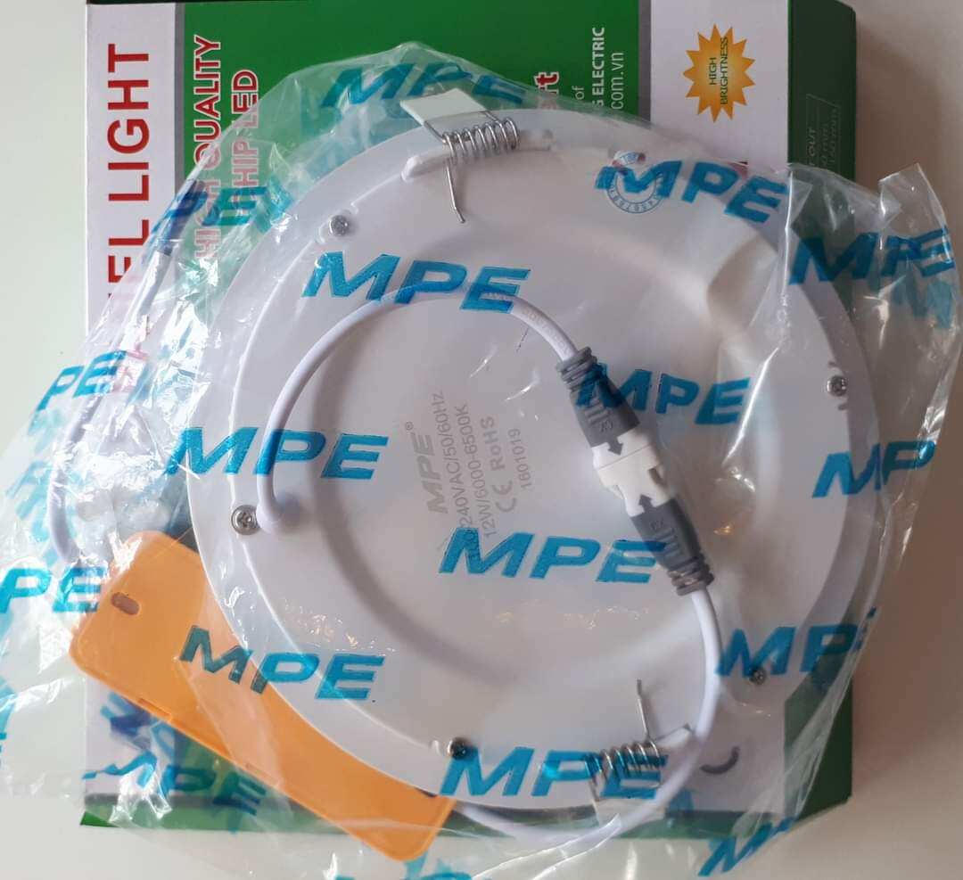 [HCM] ĐÈN LED ÂM TRẦN 6W MPE (SÁNG TRẮNG - SÁNG VÀNG)