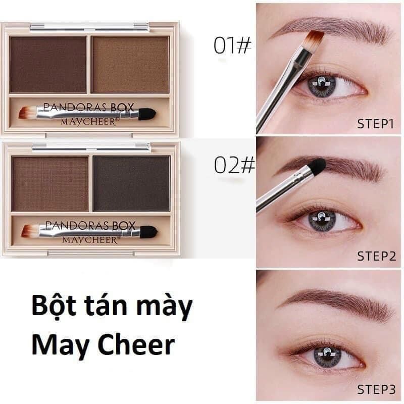 Bột tán mày tự nhiên 2 màu Maycheer