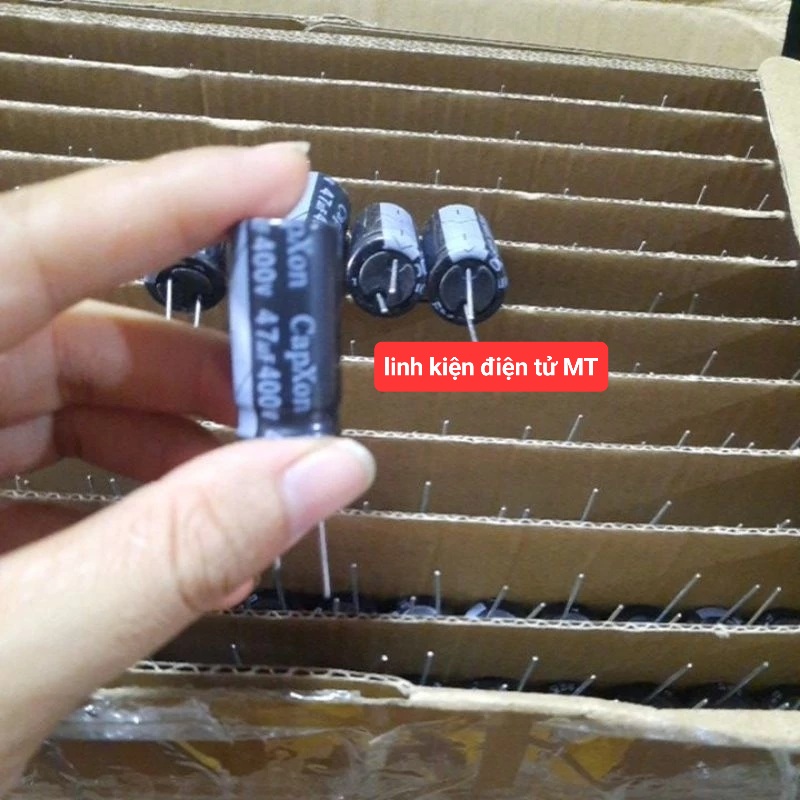 Combo 5 tụ capxon 400v-47uf