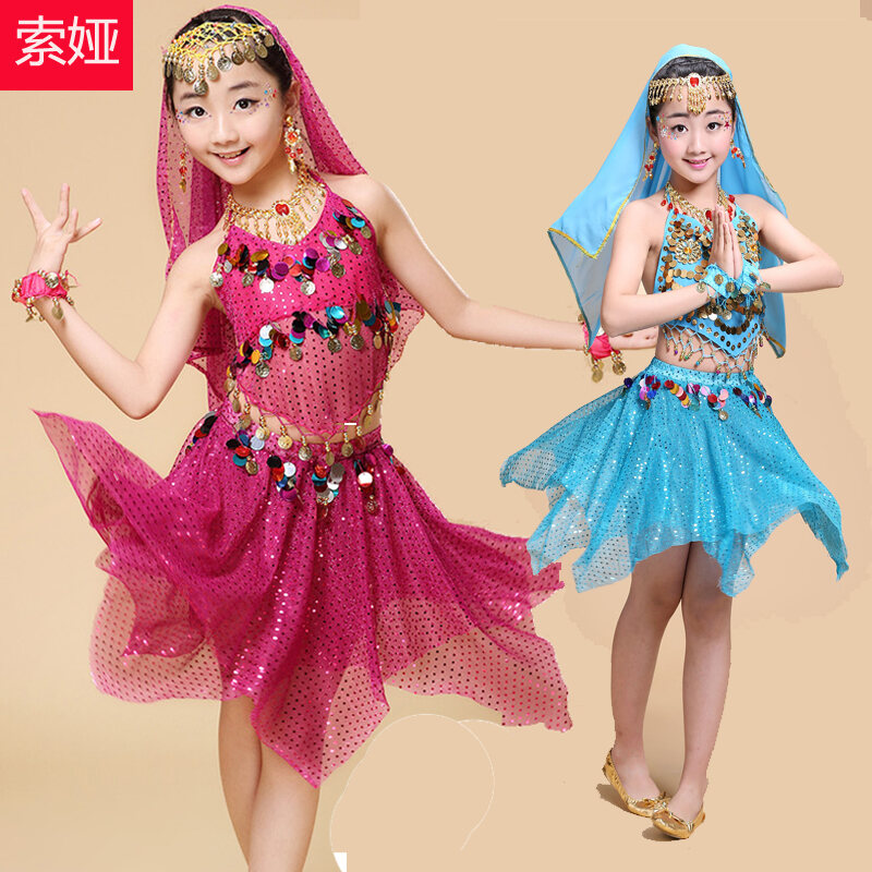 Mua Set Áo Váy Belly Dance Ấn Độ Cao Cấp Màu Hồng  Tiki