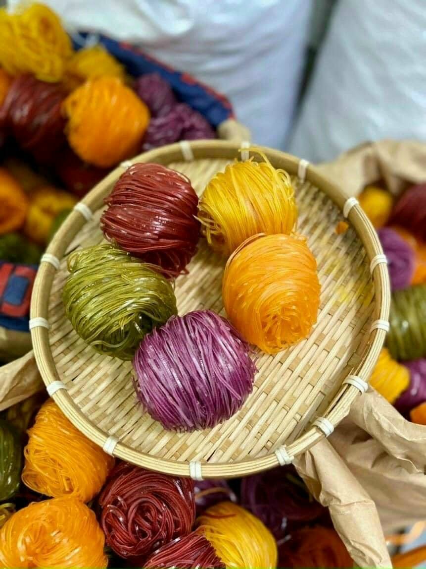 Hủ tiếu ngũ sắc rau củ 500g