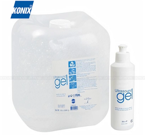 Gel lạnh triệt lông, Gel siêu âm Konix 5 lít