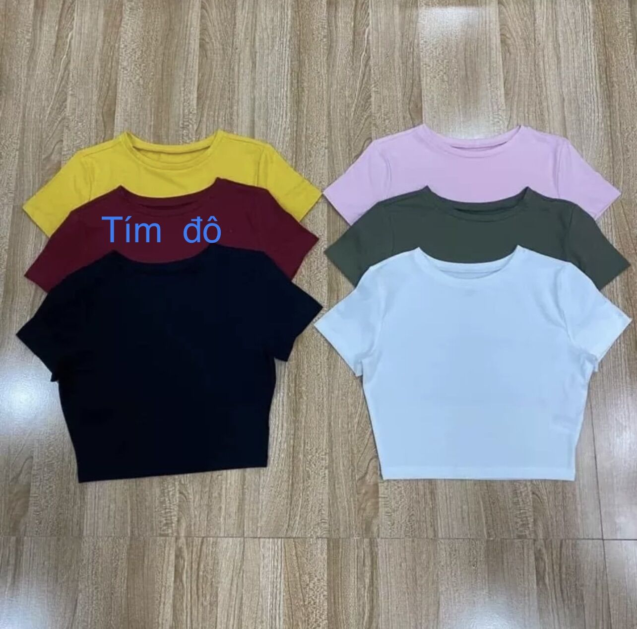 ÁO THUN XỊN  FOREVER 21 CROPTOP TRƠN BASIC ÔM BODY