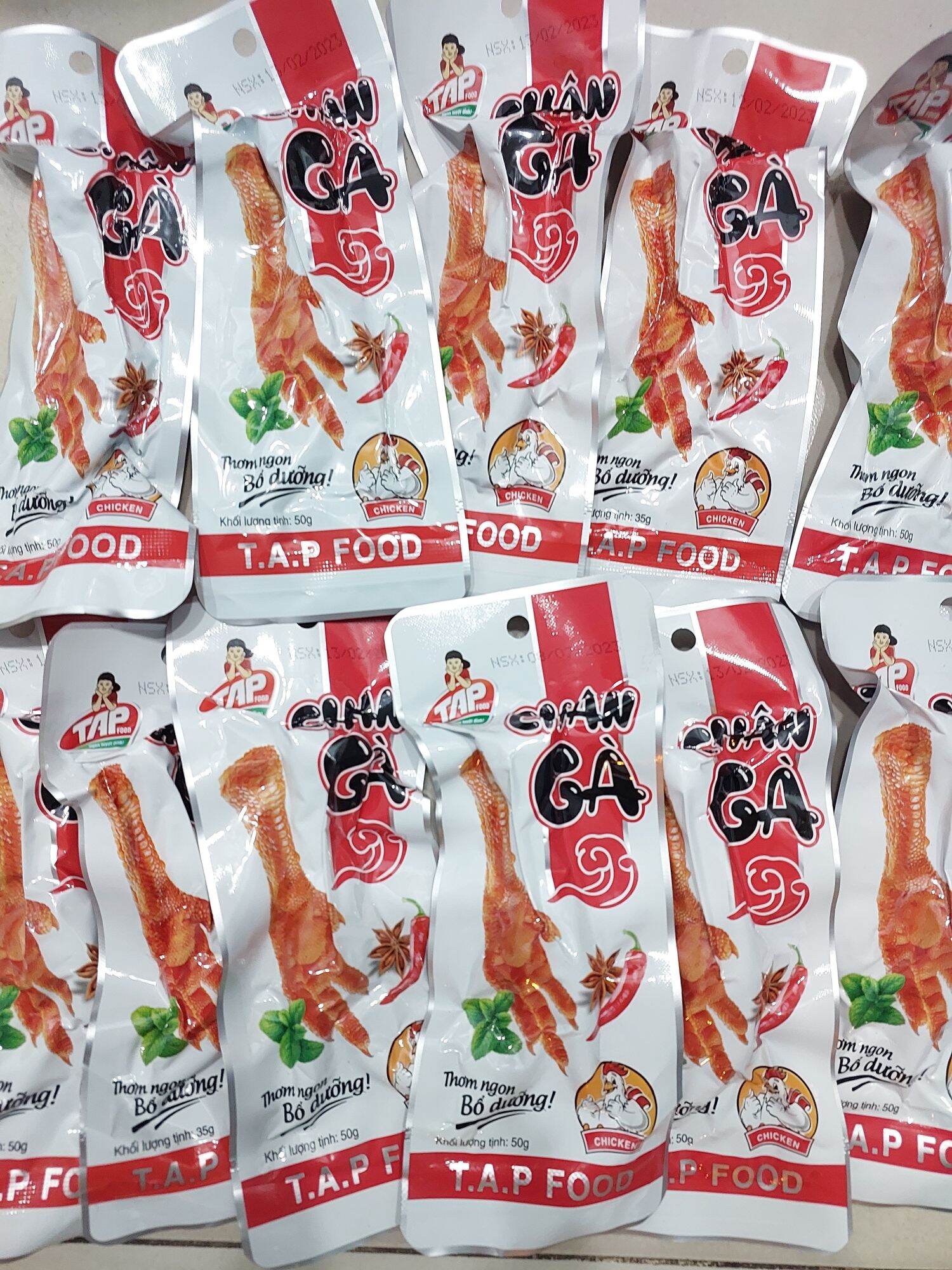 Combo 10 chân gà t.a.p food 50g