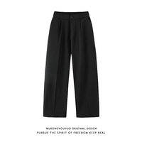 WUKONGYOUHUO | Quần Tây Phong Cách Retro Rộng Rãi