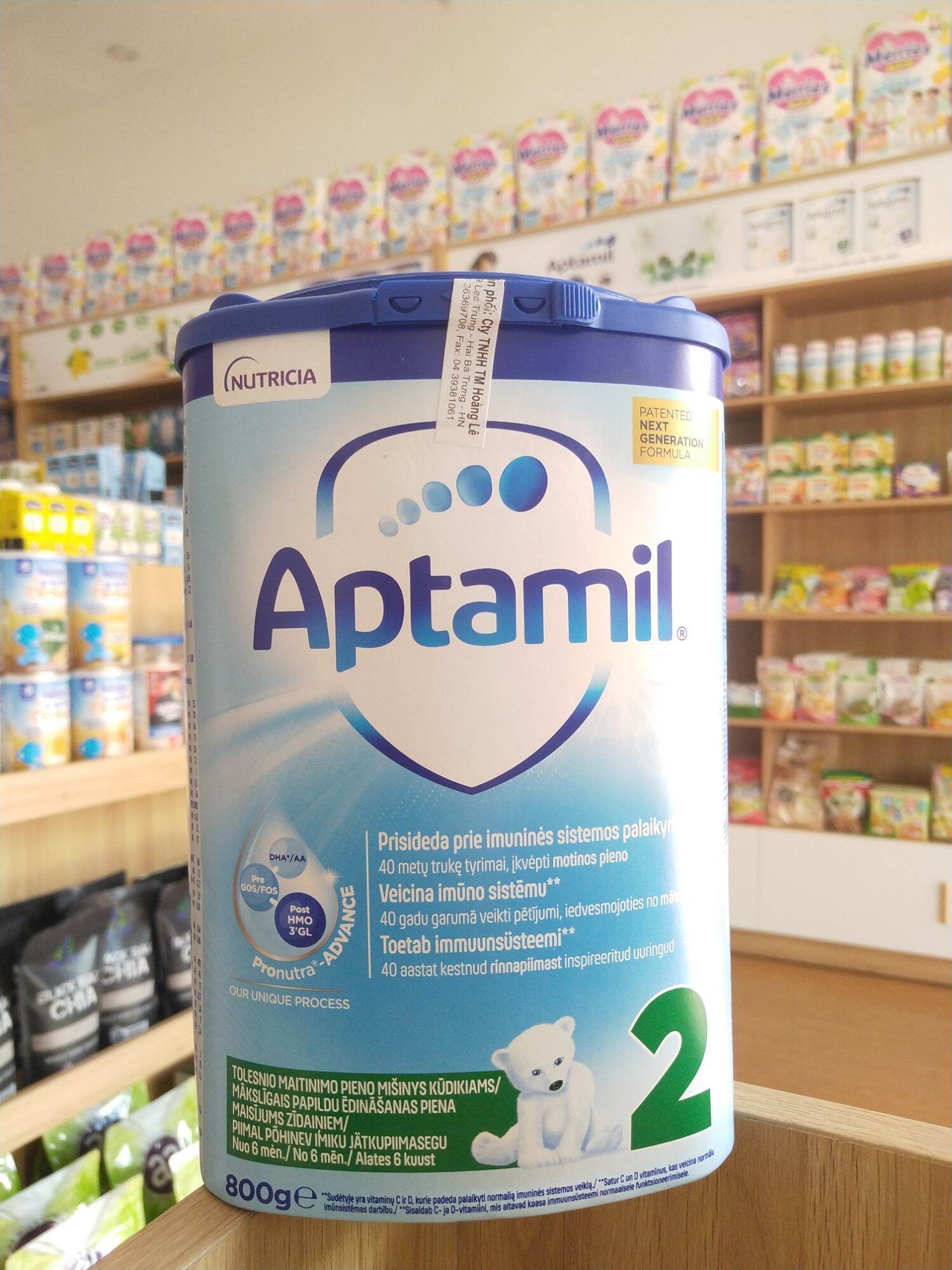 Sữa Aptamil Nutricia Đức số 2