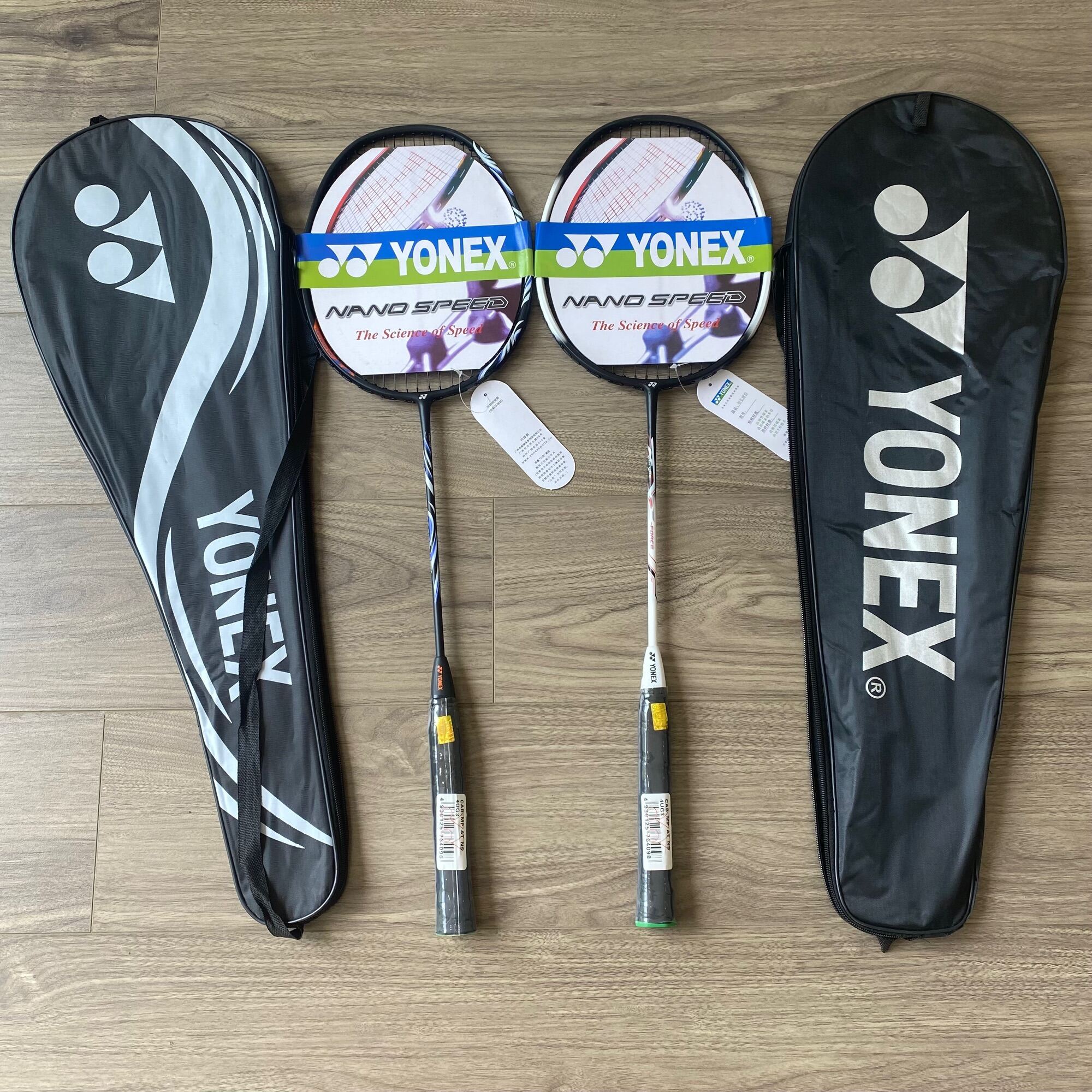 Bộ 2 cây vợt Yonex cước chính hãng giá rẻ