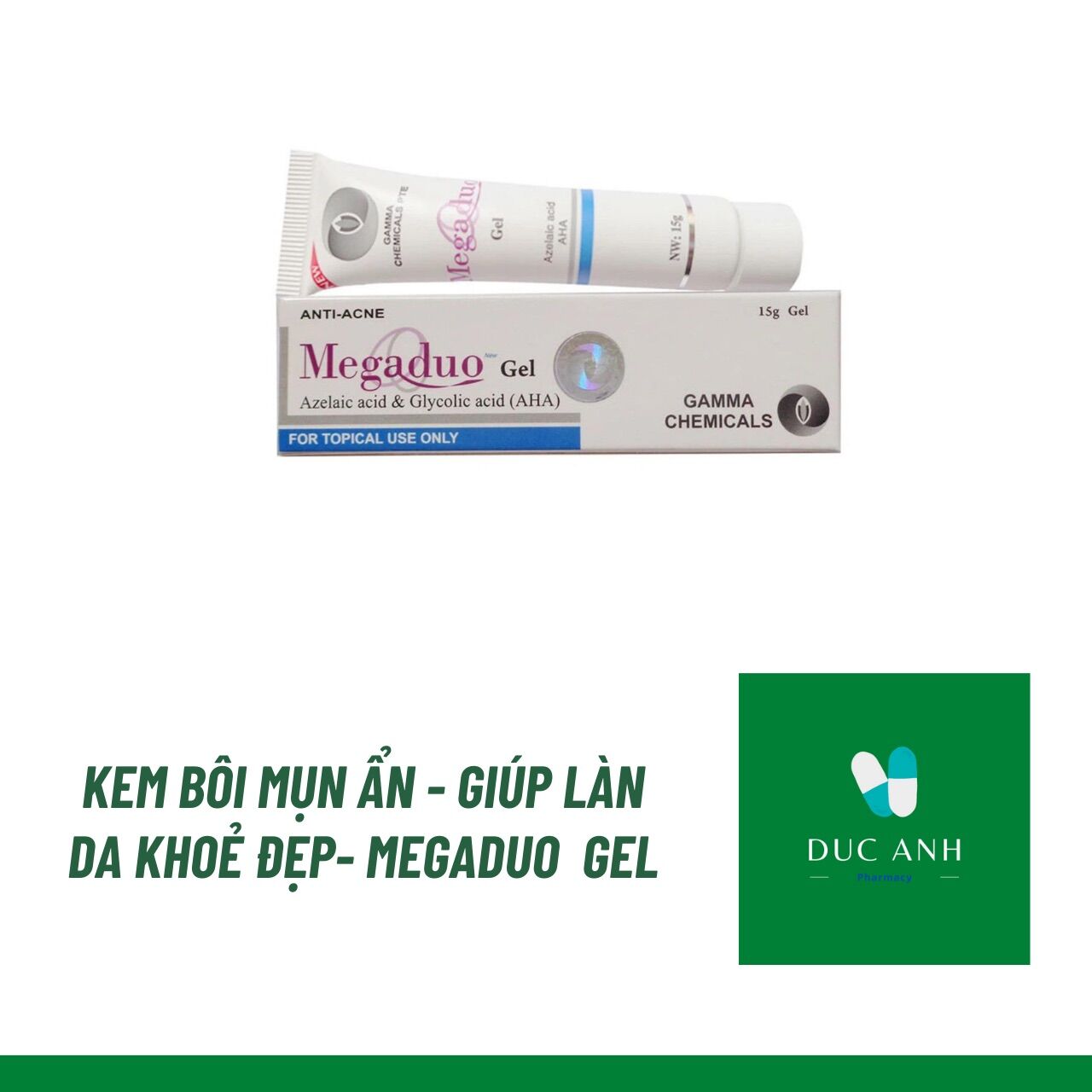 CHẤM MỤN MEGADUO GEL✅KEM GIẢM MỤN- THÂM MỤN MEGADUO GEL✅Chính hãng✅