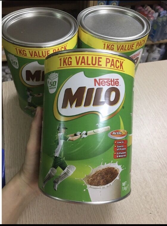 Sữa milo úc hộp 1kg 3/2023