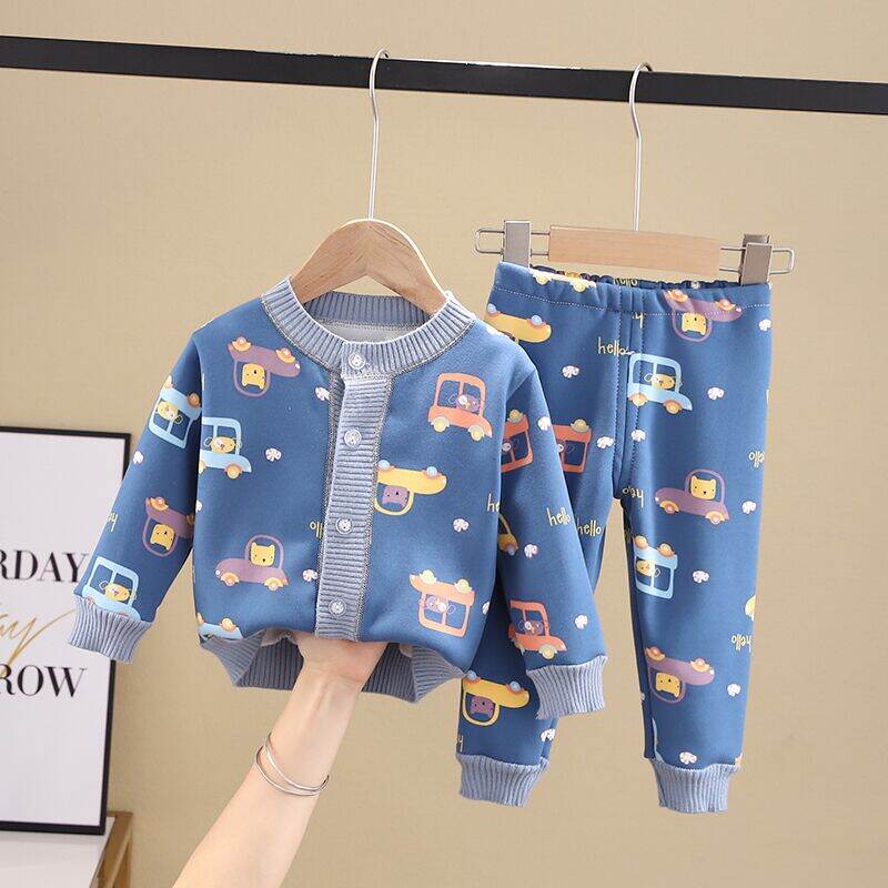 Áo khoác trẻ em áo len cardigan trẻ em áo len dài tay xuân thu bé gái bé trai áo khoác dệt kim trẻ em áo giữ ấm