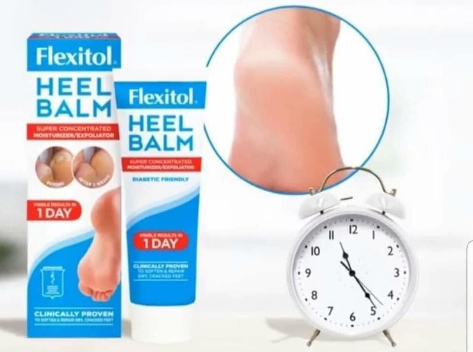 Kem thoa nứt gót chân Heel Balm Flexitol USA -56g