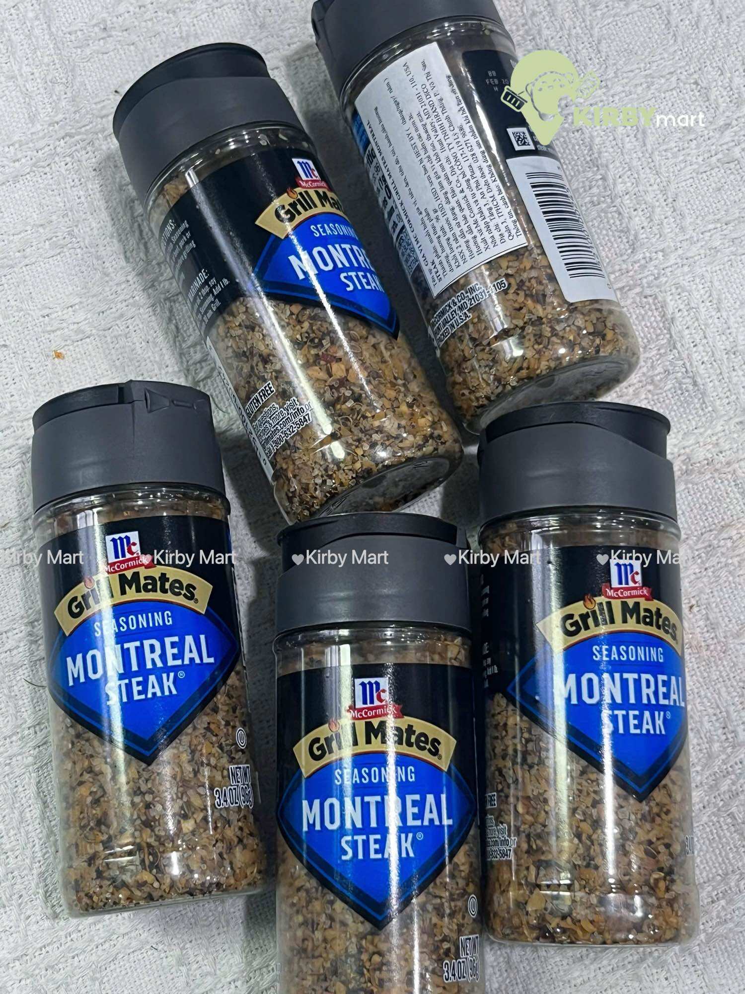 Gia vị ướp thịt McCormick Grill Mates Montreal Steak Seasoning 3.4 oz / 96g Mỹ