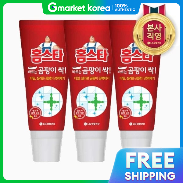 Home Star | Chất tẩy nấm mốc dạng bôi Homestar 120ml x 3 chai