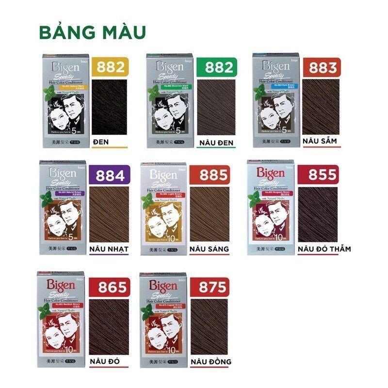 Thuốc Nhuộm Tóc Bigen Speedy Hair Color