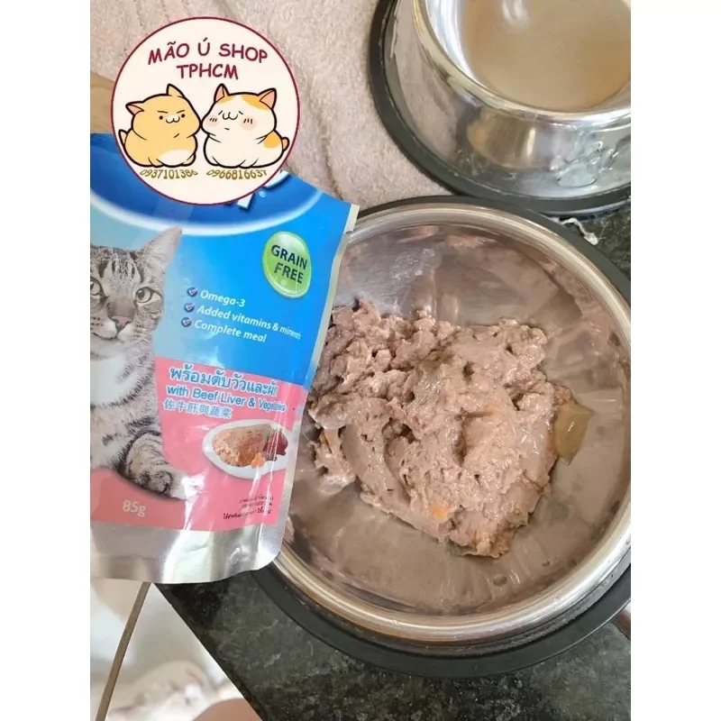 PATE MÈO SNAPPY TOM GÓI 85G