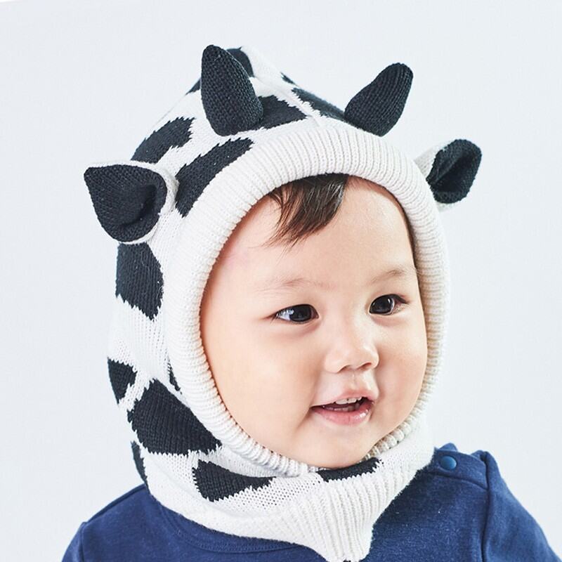 Multi-functional Warm Baby Hat Autumn and Winter Baby Hat Hat Scarf Piece