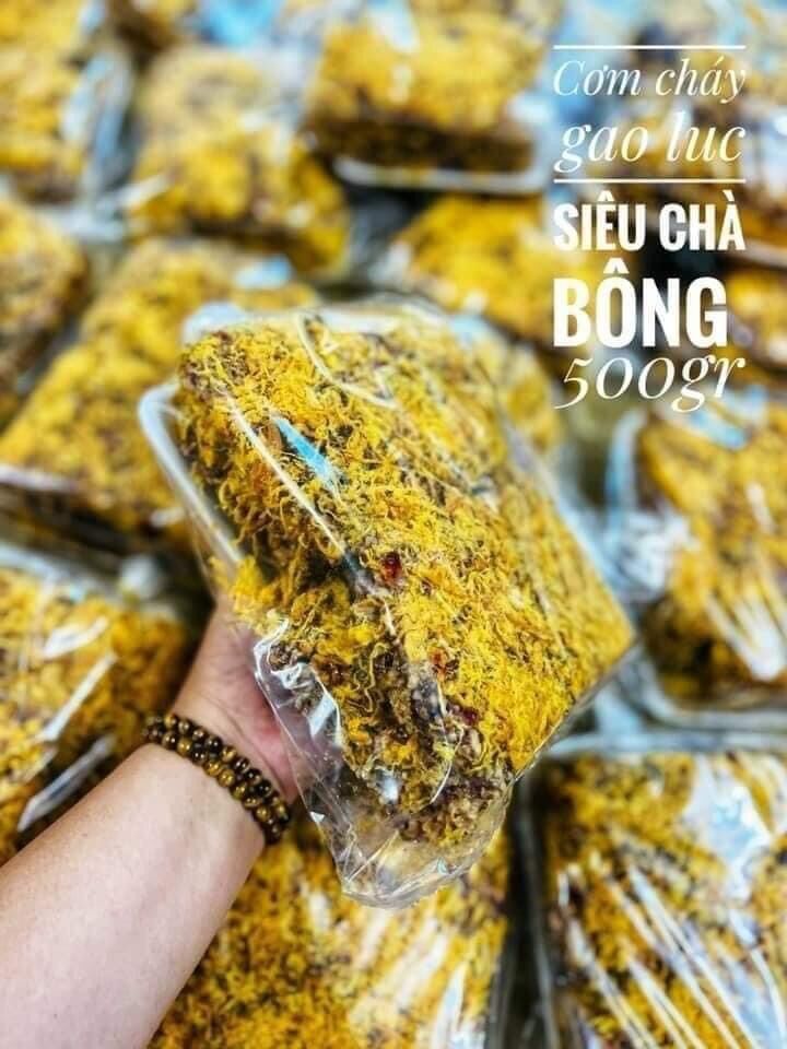 1️⃣ CƠM CHÁY GẠO LỨC SIÊU CHÀ BÔNG   #500gr