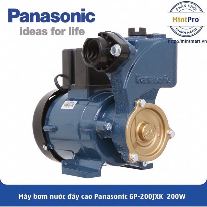 Máy bơm nước đẩy cao panasonic gp-200jxk 200w - hàng chính hãng