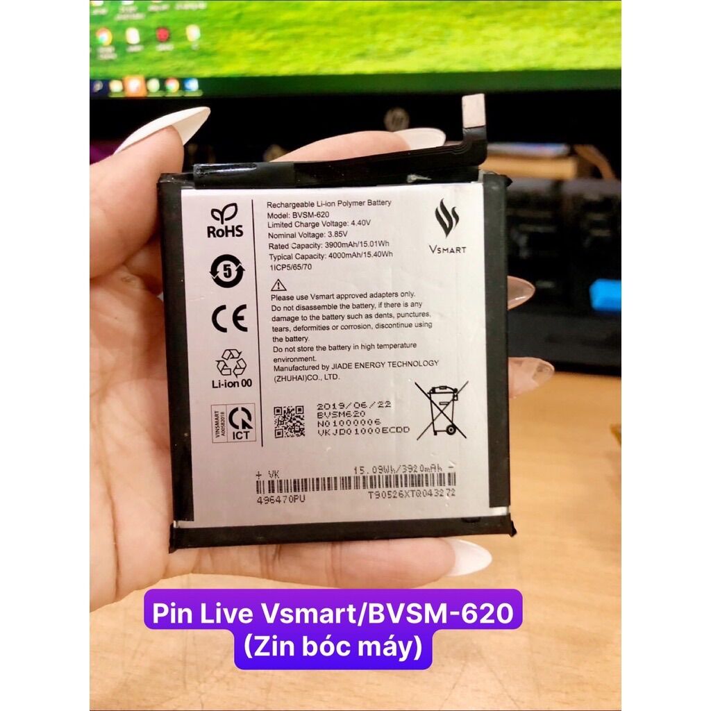 Pin Vsmart Live
