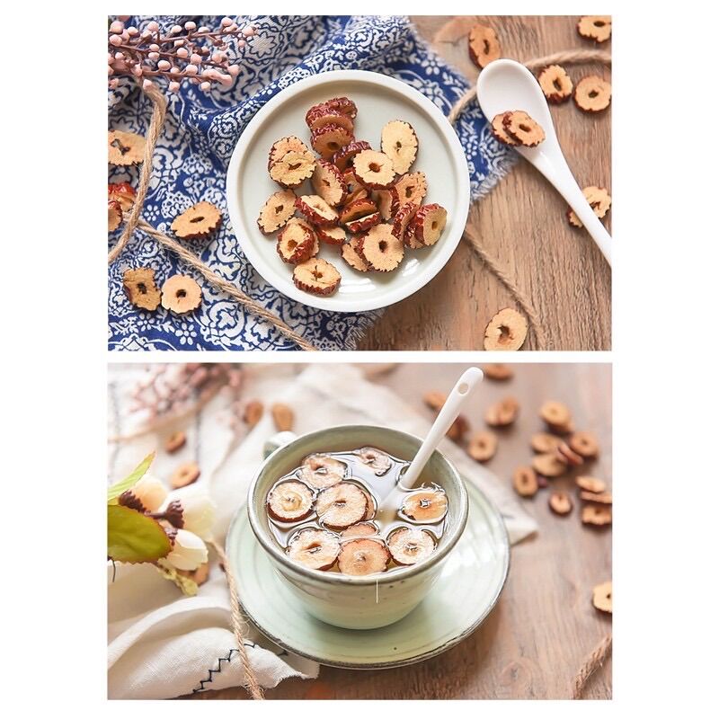 Táo đỏ thái lát sấy khô 100gr