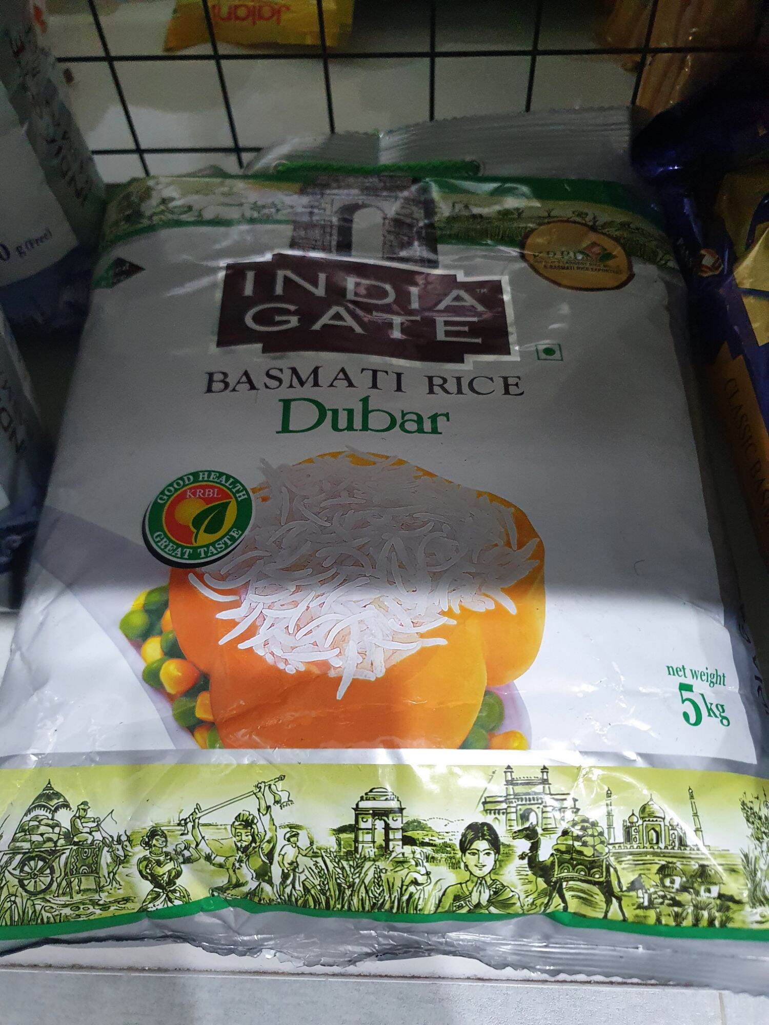 India Gate Dabur Basmati rice 5kg