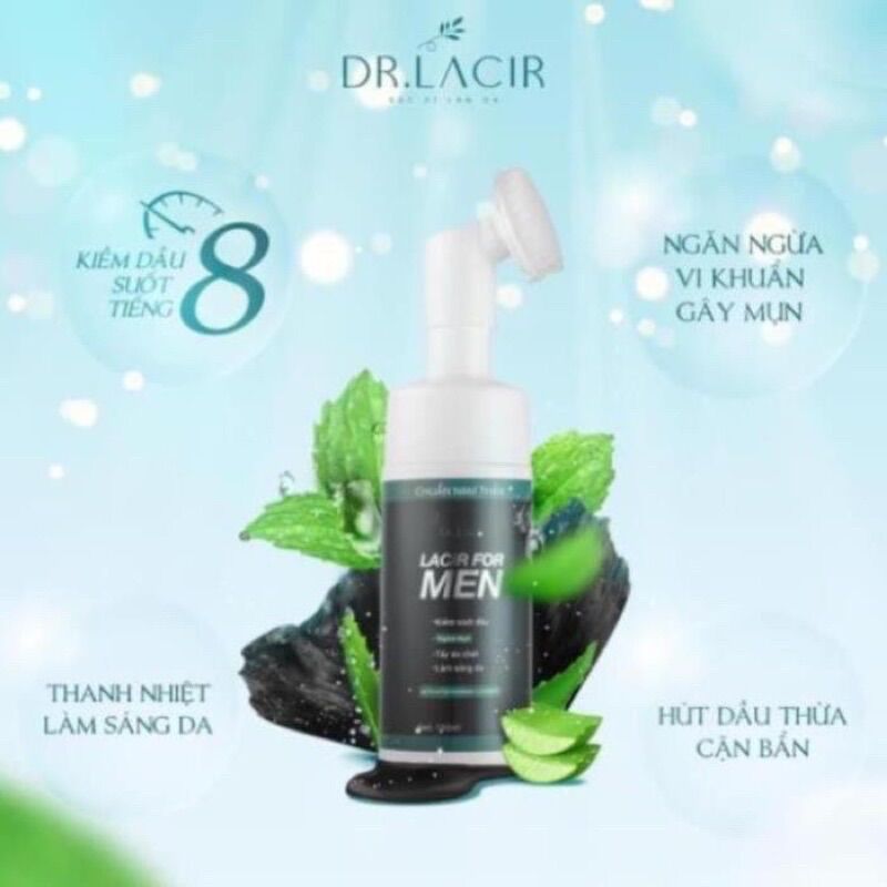 Sữa rửa mặt nam thần Lacir for men